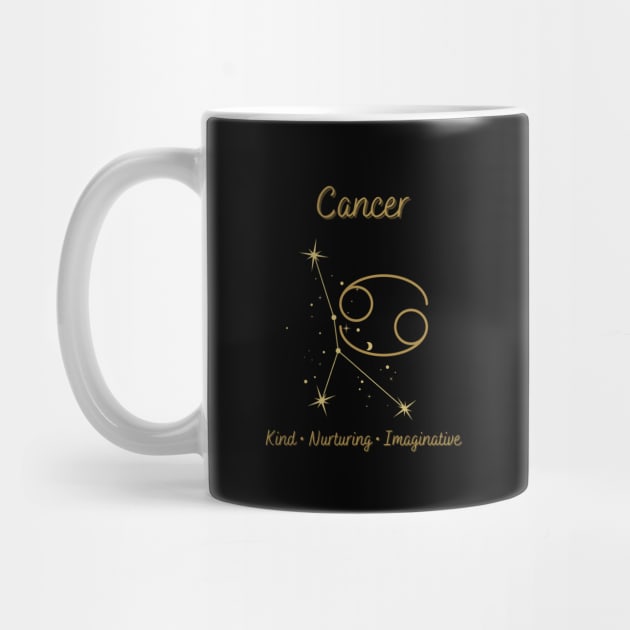 Astrology Collection - Cancer (Symbol & Constellation) by Tanglewood Creations